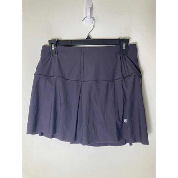 Lululemon Dark Purple Athletic Tennis Skirt Sz 6 - Picture 1 of 2